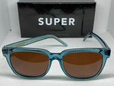 Retrosuperfuture 353 People Acqua Blue Frame 53mm Sunglasses NIB