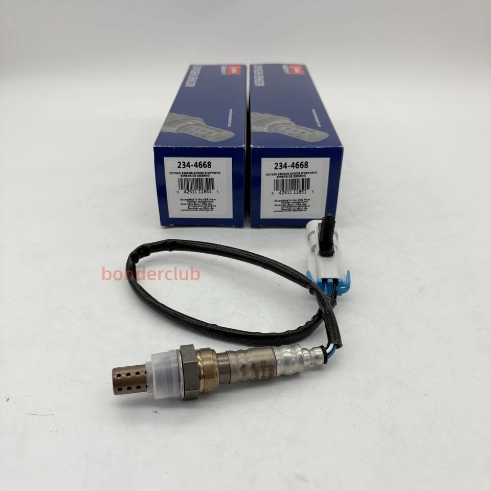 Denso 2X 234-4668 Oxygen O2 Sensor for 2003-15 Buick Cadillac Chevrolet Pontiac Foto 3 de 4