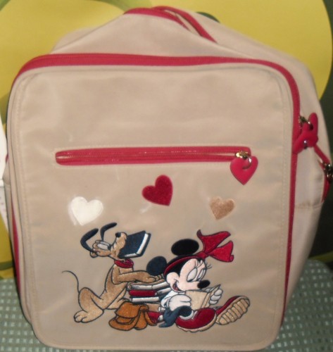 ZAINO ZAINETTO ORIGINAL WALT DISNEY STORE SCHOOL BACKPACK,MINNIE PLUTO DOG  asilo | eBay