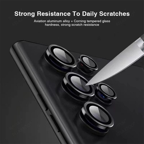 For Samsung Galaxy S23 Ultra PLUS Camera Lens Protector Metal Glass Ring Cover - Picture 11 of 20