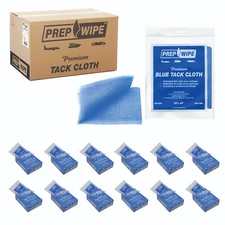 Prep-Wipes Blue Tack Cloths – Case of 144 -Professional Woodworking and Painting