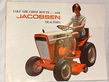 1968 Jacobsen Tractors Jacobsen Company Racine, Wisconsin, Mower Tractor Catalog