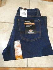 New Dickies 5 Pocket Work Denim Jean 30W 36L