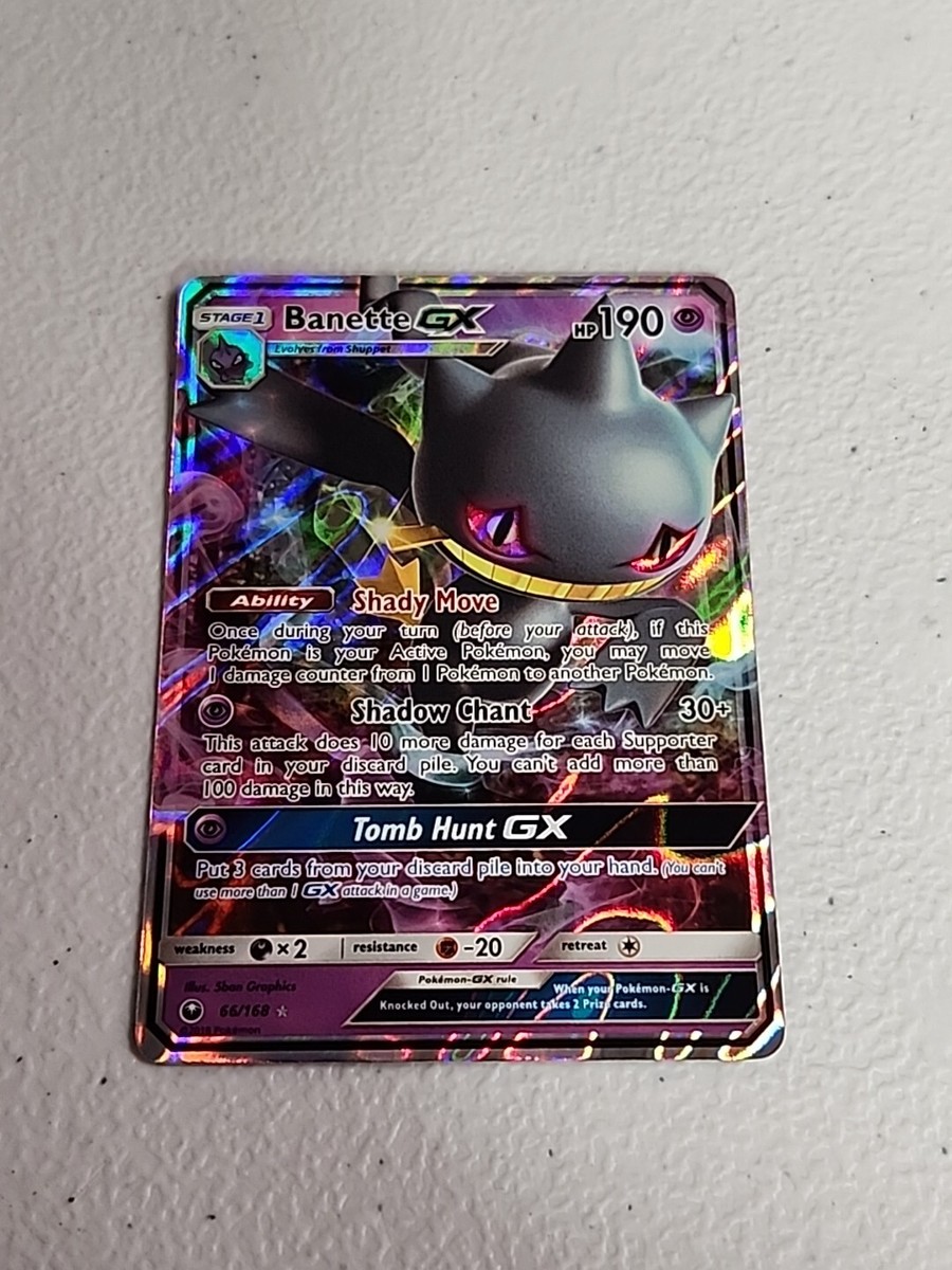 Banette GX 66/168 Ultra Rare Celestial Storm Pokemon TCG | eBay