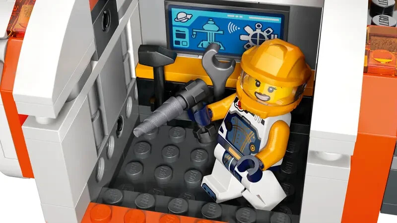 Lego Modular Space Station 60433 City Minifigure Building Set