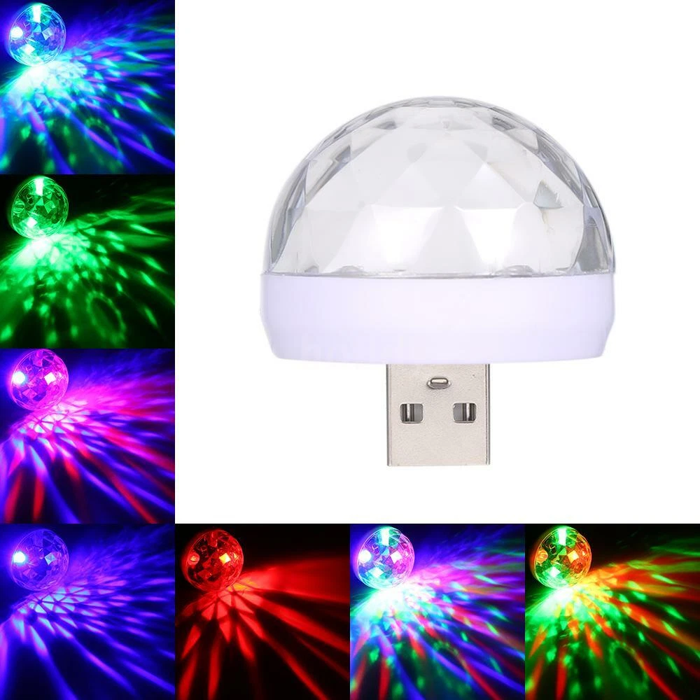 USB LED DISCO LIGHT FLASHING CELLPHONE