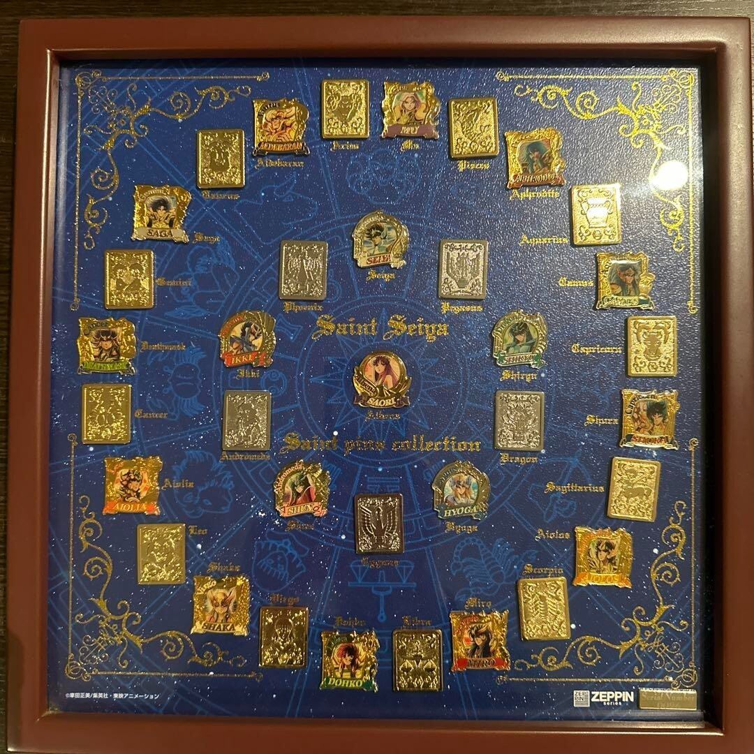 ZEPPIN Series Saint Seiya Pins Collection Limited Edition | eBay