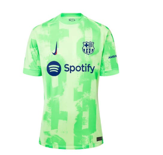 Barcelona full football kit kids childrens youths 516yrs Third 202425