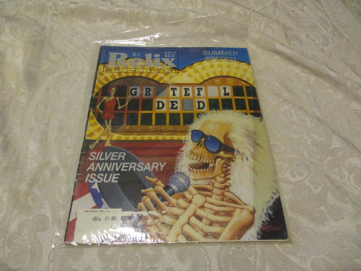 RELIX VOL 17 NO 3 SILVER ANNIVERSARY EDITION GRATEFUL DEAD