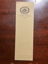 Mitchell's Book Corner Nantucket Massachusetts MA Vintage Paper Bookmark