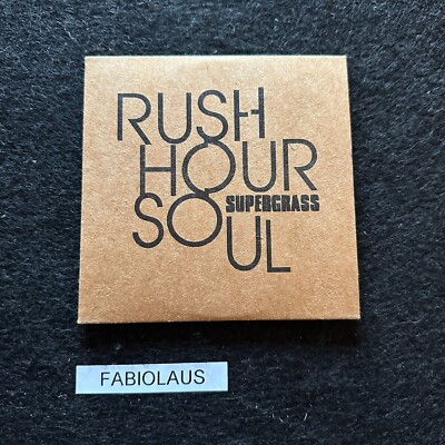 Supergrass - Rush Hour Soul - CD Single, Promo Cardboard 1 Track