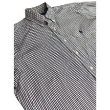 Ralph Lauren Classic Fit Striped Button Down Shirt Men 16.5 32/33 Multicolor A07
