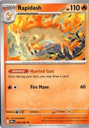 Rapidash 030/182 Destined Rivals