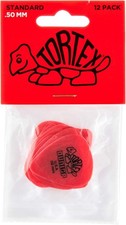 Jim Dunlop Tortex Standard .50mm Red Guitar Pick - 12 Pack