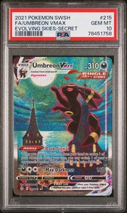 Umbreon Evolving Skies Psa 10