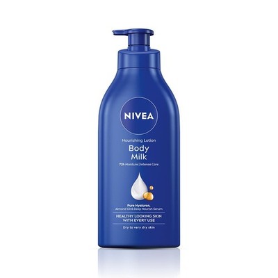 NIVEA Nourishing Body Milk 600ml Body Lotion with Hyaluronic Acid ,Deep Moisture
