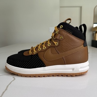 Nike Lunar Force 1 Duckboot Ale Brown Black 2024 Men s Shoes Sz 9.5 (805899 202)