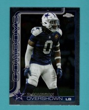 2025 Topps Chrome Football DeMarvion Overshown #78 Dallas Cowboys