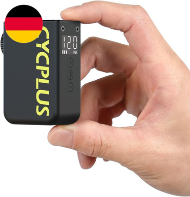 CYCPLUS AS2 Ultra Tiny Fahrradpumpe Mit Manometer, Max. 120 PSI Elektro-Minipump