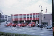 Original Slide - 12 Youngstown Ohio slides fire department, Railroad church city