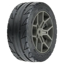 Pro-Line Racing 1/8 Vector S3 F/R 35/85 2.4 BELTED MTD 14mm Gray RC Tire