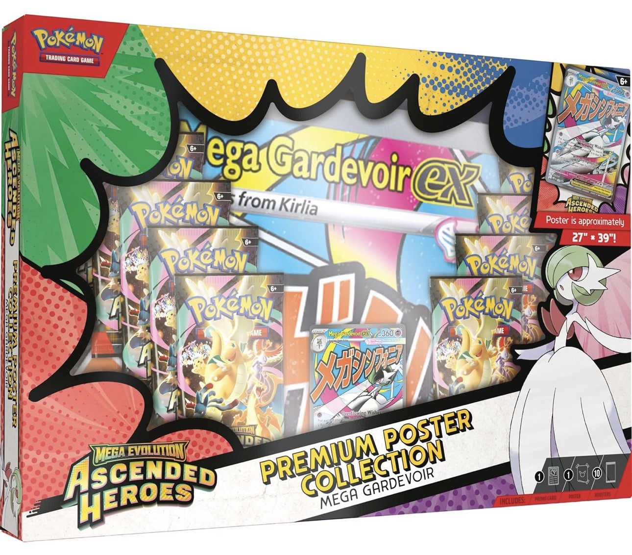 Pokémon TCG: Ascended Heroes – Premium Poster Collection: Gardevoir