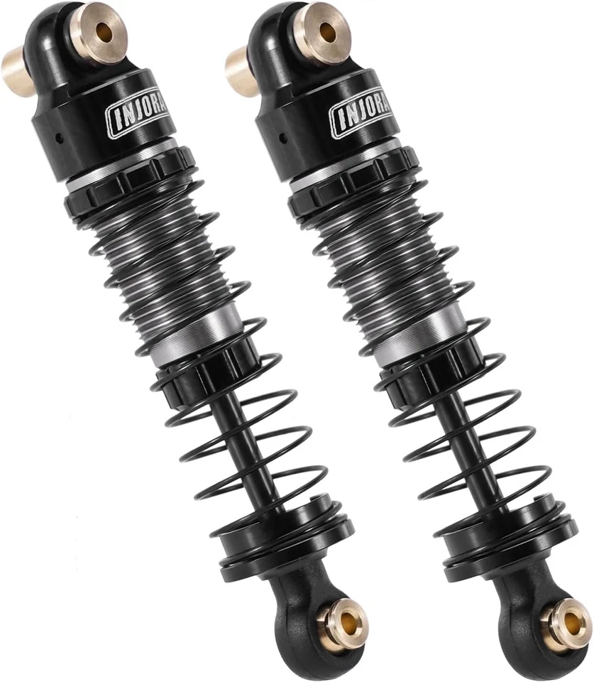 Amortiguador de aceite de gran diámetro INJORA 40 mm para actualización 1/24 SCX24 FCX24M,... Foto 3 de 4