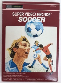 Super Video Arcade SEARS 3 Game Lot Intellivision Night Stalker Soccer Racing