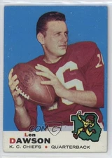 1969 Topps Len Dawson #20 HOF