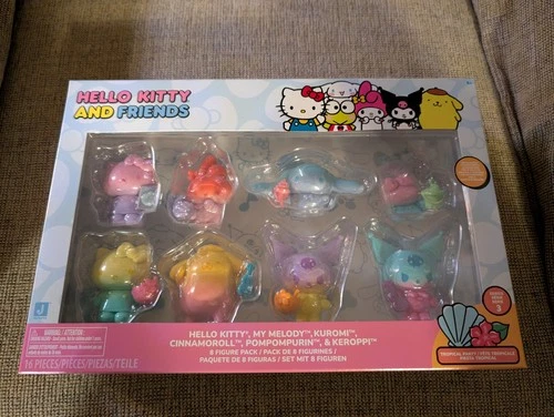 Hello Kitty And Friends Small Figurines Set Of 8