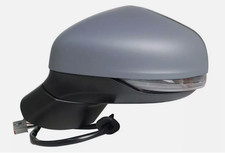Ford Fiesta MK8 Primed Electric Heated Wing Mirror 2018 - 2024 Passenger Side NS