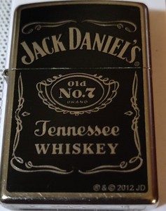 Jack Daniels Old Number Seven Tennessee Whiskey Zippo Lighter Made in USA