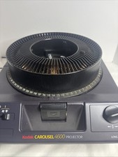Kodak Carousel 4600 Slide Projector w/ Remote and Slide Tray, Tested And Working