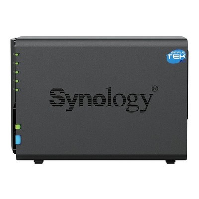 Synology DS225+ NAS 2-Bay Slot + HDD 4 TB (2x 2 TB) USB + LAN 2.5G