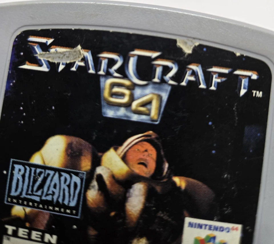 StarCraft 64 (Nintendo 64, 2000) Tested Former Blockbuster Rental - Image 4 of 4