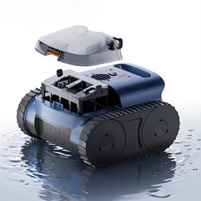 2026 New Cordless Robotic Pool Cleaner Pool Vacuum 180W Brushless Motor Wall