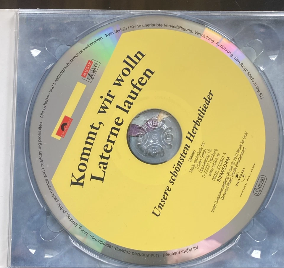 Kommt, wir wolln Laterne laufen - inkl. 2 Büchlein - Rolf Zuckowski Herbstlieder - Bild 4 von 4