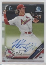 2019 Bowman Chrome Prospect Auto Refractor /499 Mateo Gil #CPA-MG Auto 0l8