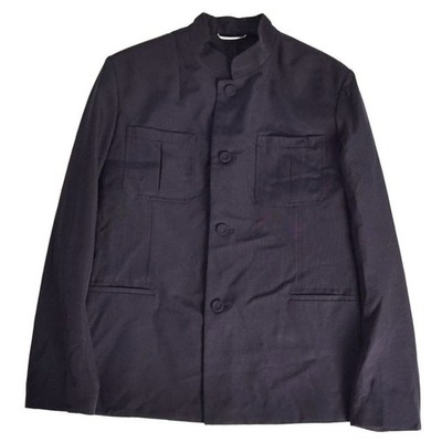 Dior Homme 2020 Jacket Stand Collar Cotton Plain Outerwear Men's 50 Used MOLO-0