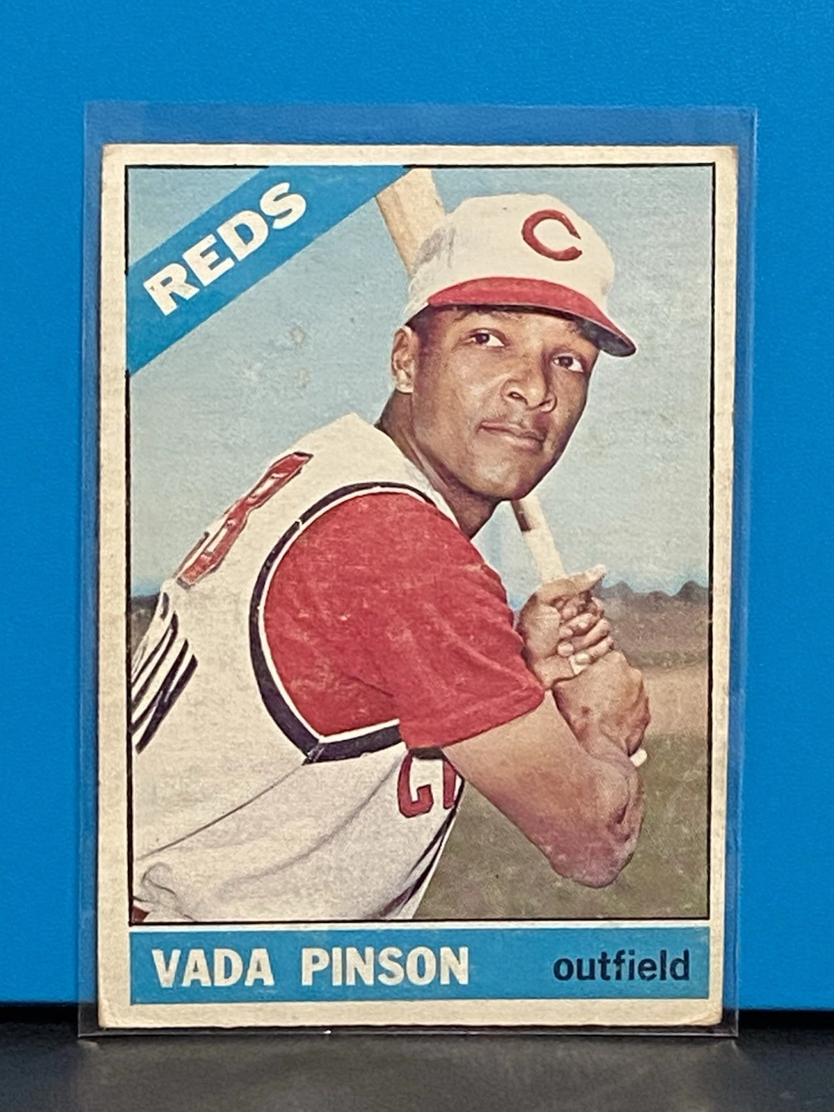 1966 OPC O-Pee-Chee #180 Baseball Vada Pinson Cincinnati Reds