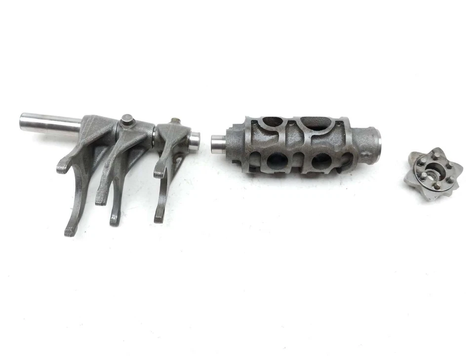 04-08 Honda VTX1800R VTX 1800 Transmission Shift Shifter Forks and Drum - Image 4 of 4