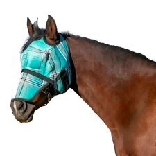 KENSINGTON Atlantis Fly Mask w/ Web Trim and Removable Nose, M (KFM623-M-2021)