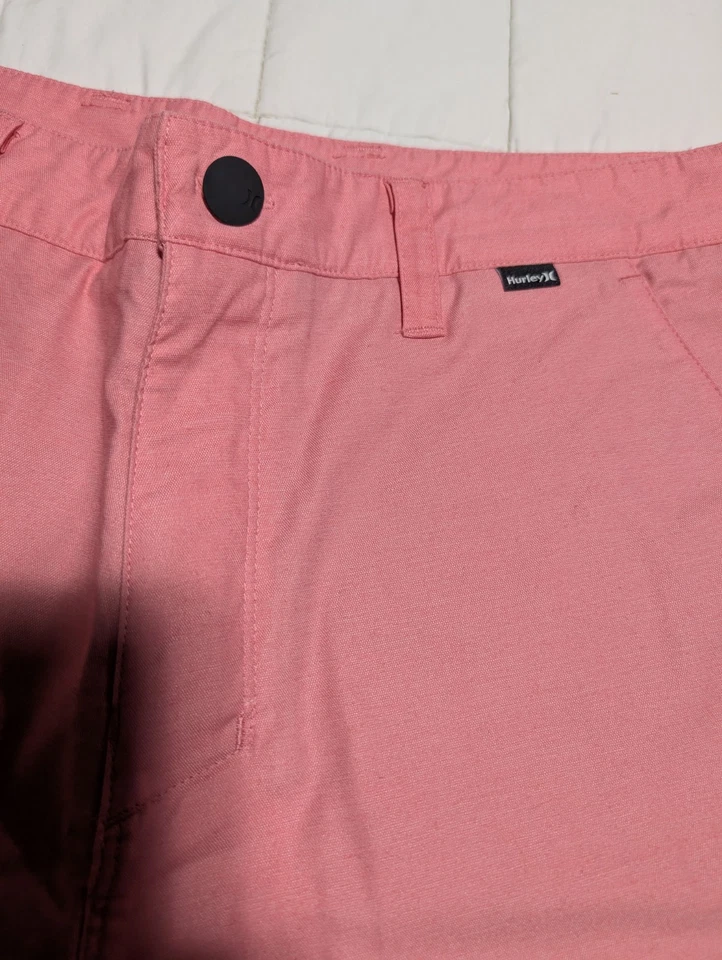 Hombre Hurley Pantalón Corto Frente Plano 7" Entrepierna Foto 2 de 4