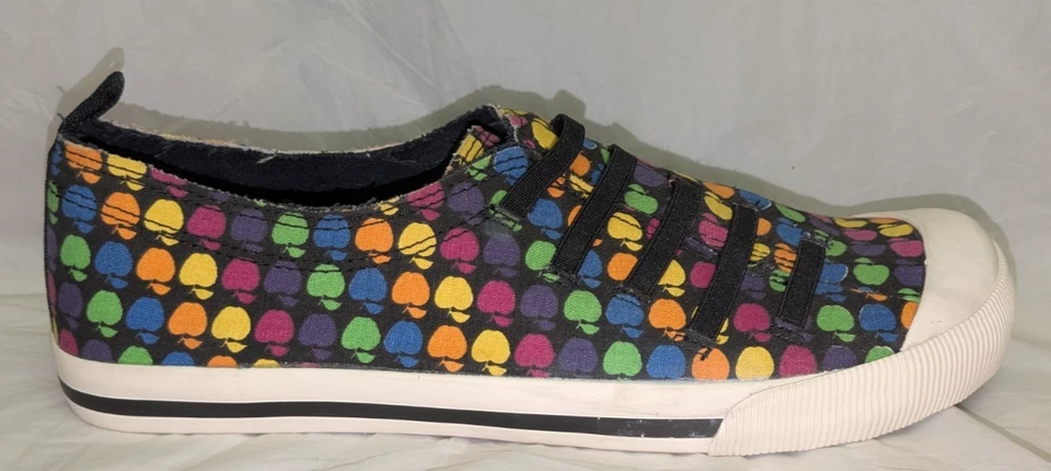 Zapatos para mujer Emocion ARCO MANZANAS planos sin cordones causales talla 10 Foto 4 de 4