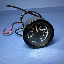 Vdo Vision Turbo Boost Gauge 150-121 25psi30 Hg Used Condition