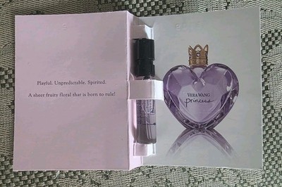 New PERFUME VERA WANG PRINCESS EAU DE TOILETTE SPRAY  VIAL  1.5ml / 0.05oz 
