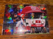 2020 Topps Stadium Club Chrome Orange Ref Sean Doolittle 18/25 Washington Nation