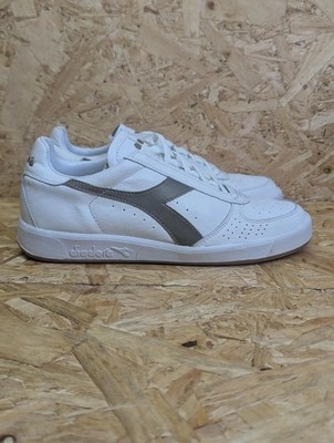 Diadora B.Elite 81 Italia UK 6 EU 39 Weiß Gold Borg Heritage Schnürschuh Originalverpackt Neu mit Etikett