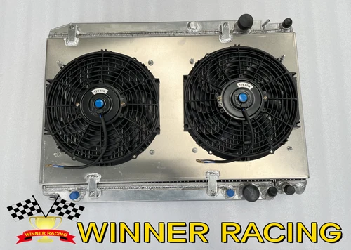 Fit Mercedes Benz R107 500 SL; C107 500SLC Radiator & Oil Cooler & Shroud & Fan