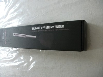 Silikon Pfannenwender, Sabatier Chef Cuisine, Edelstahl mit Silikon, 36 cm